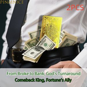 TEMU 1개/2개 오신 부자운 부적 - 고대 풍수 비즈니스 번영과 부자운을 위한 금색 장식. 사무실/집/책상용, 기업가, 투자자, 회계사에게 이상적 - 풍수 장식, 가정 축복, 상징적 장식품, 정교한 장인 정신, 성공 부적과 호환