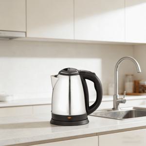 TEMU 스테인리스 전기 가열 주전자, 자동 닫힘, 가볍고 빠른 가열 설계, 내구성 304 스테인리스, 고효율 가정 가열, 차, 커피, 뜨거운 물-유행하는 차 주전자 디자인|커피