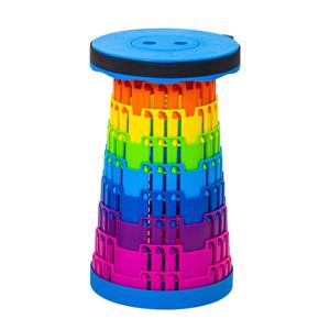 TEMU 줄서기 의자 3세대 아코디언 의자 높이조절 에버랜드 줄서기의자