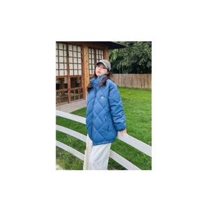 TEMU [당일배송]여성 격자 패딩 가성비 패션 경량패딩