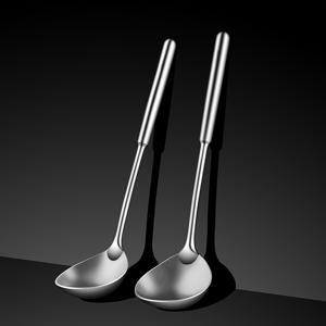 TEMU 9.65인치 304 스테인리스 스틸으로 제작된 일본 요리 스푼 2개 세트. 긴 손잡이가 특징이며, 수프에 적합하며, 서빙, 요리, 끓여서 뒤집기, 수프를 떠서 담는 데 사용할 수 있습니다. 식기세척기 사용 가능.