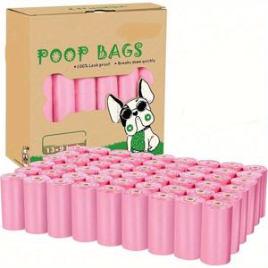 TEMU 강아지 배변봉투 300매/20롤, 무향 강아지 배변봉투, 누수 방지 강아지 배변봉투, 고양이 배변봉투, 애완동물 배변봉투, 강아지 쓰레기봉투
