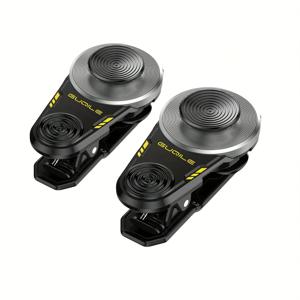 TEMU 전기 도금 은색 CD 텍스처 미끄럼 방지 프로세스 모바일 게임 보조 버튼 기계식 링크드 게이밍 모바일 게임 물리적 기계식 버튼 클립 버튼 (배터리 없음)