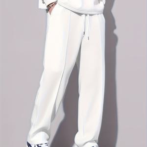 TEMU 남성용 라이트웨이트 와플 니트 팬츠 - 편안한 루즈핏 레그 미드라이즈 캐주얼 트라우저, 드로스트링 및 D포켓, 솔리드 컬러 디자인, 세탁기 사용 가능, 스포츠 스타일 소프트 원단, 다용도 레저 운동용 긴 바지