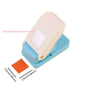 TEMU 학생 다이어리, 종이 구멍 펀칭기, 종이 아트 제작, 가벼운 도구, 정밀 도구, 튼튼한 엠보싱 머신, 수동 펀칭기, 펀칭 장치, 및 매니아를 위한 간편한 0.98인치 정사각형 엠보싱 머신 공예 엠보싱 도구