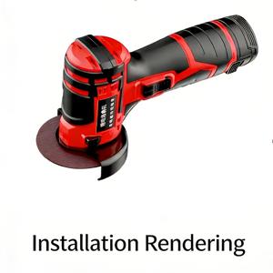 TEMU 리튬이온 미니 앵글 그라인더용 - 헤비듀티 금속 퀵릴리스 잠금 시스템, DIY 호환 - 컴팩트 보호 액세서리