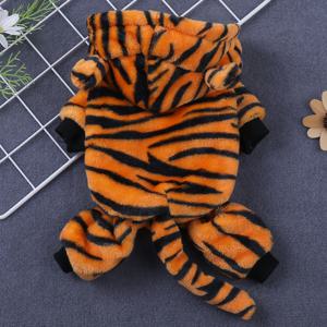 TEMU 강아지 옷 가을 겨울 스타일 테디 코기 포메라니안 비숑 호랑이 변신 의상 애완동물 의류