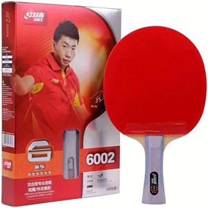 TEMU 1 레드 더블 시리즈 6성 탁구 라켓 | 와일드 8 와일드 킹 수평 라켓, 라켓, 핸드 라켓, 대회 특수, 나무 재질, 혼합 색상