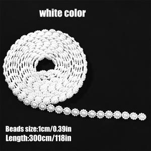 TEMU 10mm 폭 ABS 라운드 펄 플랫백 플라워 비즈 - DIY 재봉, 주얼리 제작, 웨딩 & 파티 장식용 - 플랫백 펄 비즈 (ABS) - 실꿰기, 의류, 헤어 비즈, 참 장식용