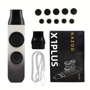 TEMU 더블 메모리 카주, 앙상블 카주, 신형 플루트, 전문가용 연주 레벨 고급 마우스 플루트 악기. 클라크