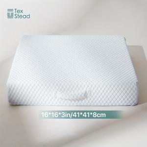 TEMU 1pc 정사각형 바닥 쿠션 어른과 어린이를 위한 좌석, 두꺼운 폼과 부드러운 털실 커버가 있는 대형 명상 쿠션 바닥 쿠션, 앉아서 요가를 할 수 있는 세탁 가능한 큰 베개 좌석 바닥 쿠션