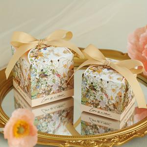 TEMU 그녀/남자를 위한 선물 20개 창의적인 고급 컬러 사탕 상자, 2.76인치 및 3.15인치, 사각형 모양, 결혼식 플로럴 선물 포장 및 축제 파티 용품에 적합