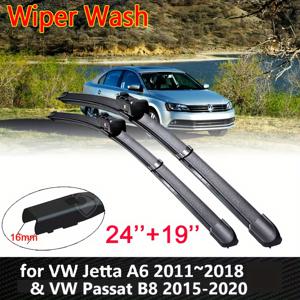 TEMU 프레임리스 와이퍼 블레이드, 폭스바겐 제타 6 (2014-2020) 전면 윈드실드 와이퍼 블레이드, 제타 A6 5C6 Mk6 6 모델과 호환 가능 (2011~2018년형)