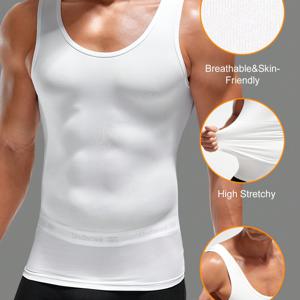 TEMU 싱글팩 퍼스 화이트 민소매 스포츠 탱크탑, 높은 탄성, 빠른 건조, 통기성, 러닝, 농구, 축구 등 스포츠에 적합