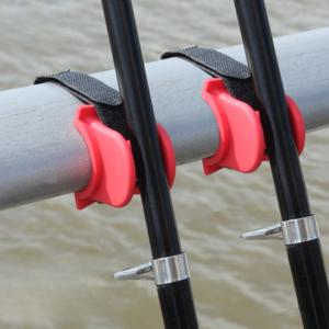 TEMU U자형으로 디자인된 TPE 낚싯대 홀더 2개 세트입니다. 휴대용으로 사용하기 좋고 내구성이 뛰어나 보트 또는 해변에서 낚시하는 데 적합합니다.