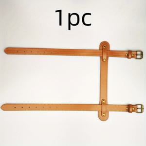 TEMU 야외 피크닉 매트 스트랩, 캠핑 담요 스트랩, 조절 가능한 인조 가죽 손잡이, 여행 및 캠핑용