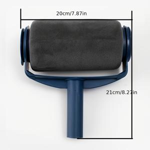 TEMU 1개 가정용 페인트 롤러 세트 (확장 로드 포함) | 라텍스 및 벽 페인트에 적합한 대형 자동 유입 브러시, 부드럽고 균일한 코팅, 간편한 조립 및 편리한 작동