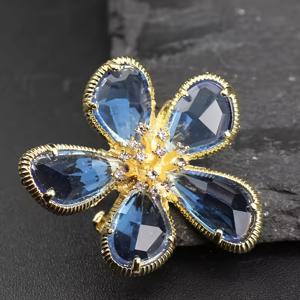 TEMU 레트로 코사지, 패션 트렌디 플라워 브로치, 여성용 창의적이고 다용도 핀, 스카프 버클 장식 템퍼먼트 액세서리