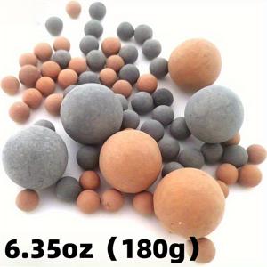 TEMU 6.35Oz/180G 천연 칼슘 풍부 새우 볼, 부화율 향상, 민물 새우 탱크 볼, 물고기 건강 및 생기 향상, pH 균형 지원, 양서류에 적합