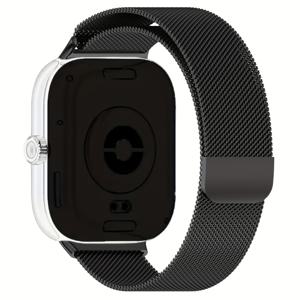 TEMU Redmi Watch 5 및 4용 밀라네시 루프 스트랩, Xiaomi 9 Band Pro 및 Mi Band 8 Pro용 스테인리스 스틸 마그네틱 스트랩, 남성 및 여성 스마트 워치용 추가품