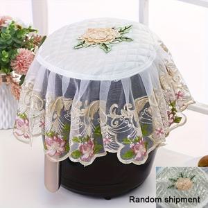 TEMU 레이스 자수가 있는 에어프라이어용 다용도 먼지 덮개, 사계절에 적합, 주방 가전용으로 디자인됨|에어프라이어