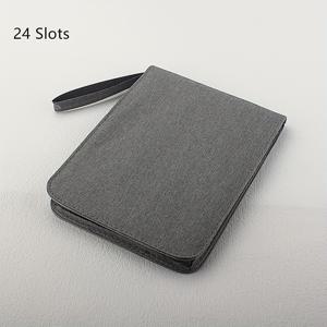 TEMU 1개 고품질 만년필/롤러볼펜 가방 필통 - 10/24/48펜 수납 가능 - 캔버스 펜홀더/파우치