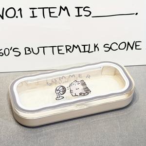 TEMU 귀여운 고양이 디자인의 스타일리시한 안경 케이스. 휴대성과 내구성을 위해 디자인되었으며 안경에 적합합니다. 빈티지 스타일의 케이스이며 남녀 모두를 위한 트렌디한 보관 솔루션이며 휴일을 위한 매력적인 선물입니다.