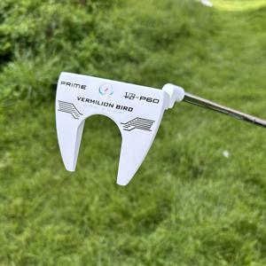 TEMU 버밀리언 버드-P60 남성용 오른손잡이용 골프 U자형 퍼터 - CNC 단조 경량 U자형 퍼터, 오른손 스윙에 적합, 표준 34인치 길이 PU 가죽 그립 - 아버지의 날, 추수감사절 및 골프 토너먼트에 이상적인 선물