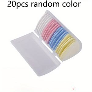 TEMU 20개 지우개 가능한 패브릭 재봉용 분필 마커 - DIY 의류, 패치워크, 퀼팅, 재봉에 적합한 패브릭용 지우개 가능한 분필, 박스형 바느질 액세서리 (분필 마커 20개)