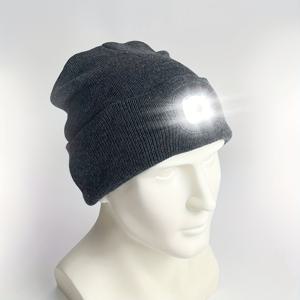 TEMU LED 조명이 있는 야외 레저 모자, 야간 낚시, 수리, 독서에 적합합니다. 캠핑, 사냥, 사이클링, 강아지 산책에 필수품