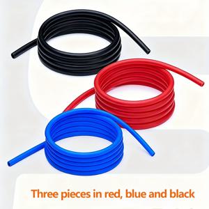 TEMU 고탄성 TPE 피트니스 액세서리 - 홈짐, 야외 운동, 요가, 근력 및 신체 훈련에 적합. 육상 트랙션 스트랩, 산업용 소재, DIY 및 수제 아이템으로도 사용 가능