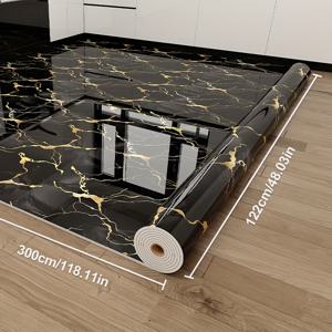 TEMU 1롤 특대형 마블 바닥 스티커 - 매우 두꺼운 48.03