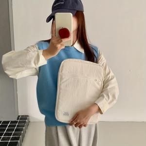 TEMU 태블릿 케이스 | iPad/MacBook 10/11인치, 13/14인치 호환, 폴리에스터, GREY, PINK 색상