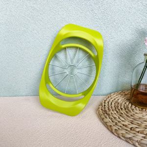 TEMU 가정용 대형 스테인리스 스틸 사과 슬라이서, 사과를 12개 조각으로 자릅니다.