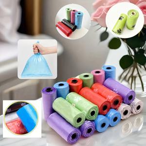 TEMU 발자국 디자인의 누수 방지 및 냄새 방지 애완 동물 배변 봉투 - 두꺼운 폴리에틸렌 소재, 세척 용이, 내구성 좋은 고품질, 고양이 및 강아지에게 적합, 애완 동물 배변 처리, 발자국 봉투, 냄새 방지 소재