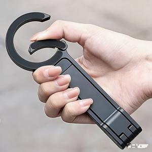 TEMU 스프링 클립이 있는 향상된 셀카폰 자석 스탠드, 360° 회전 휴대용 삼각대 (데스크탑용), 라이브 스트리밍, 브이로그 설정에 적합, 컴팩트 디자인, 조절 가능한 지지대, 모바일 홀더, 소셜 미디어 인플루언서, 콘텐츠 크리에이터