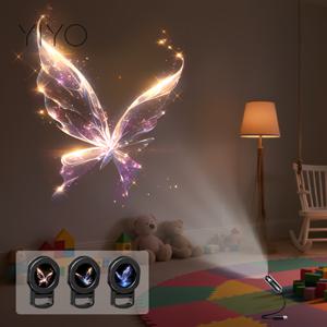 TEMU USB 드림 LED 프로젝터 조명, 설치 불필요 조절 가능한 벽, 천장, 침실, 거실용 분위기 조명, 창의적인 휴일 선물, 정교한 소형 선물|무드등