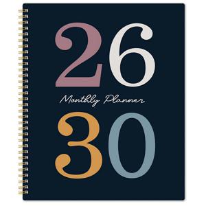 TEMU 2026-2030년 월간 플래너/캘린더 - 2026년 1월부터 2030년 12월까지, 5년 월간 플래너, 14cm x , 연간 캘린더 계획, 월별 라벨, 60개월 캘린더, 가정, 사무실 및 선물용으로 적합 - 고품질 종이 노트북