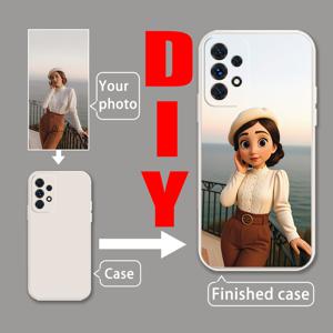 TEMU 휴대폰 케이스 - DIY 맞춤형 소프트 폰 케이스, 다양한 삼성 갤럭시 모델용으로 디자인, 휴일 선물 또는 기념품으로 완벽