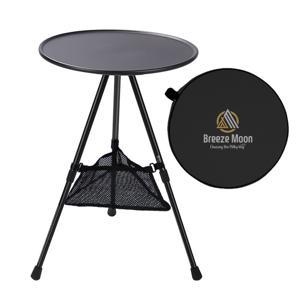 TEMU 브리즈문 캠핑 원형 사이드 경량 테이블