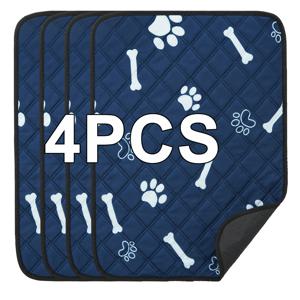 TEMU 세척 가능하고 재사용 가능한 개 훈련 패드 - 흡수성, 누수 방지 애완 동물 소변 매트, 개와 고양이를 위한 미끄럼 방지 방수 백킹|배변패드