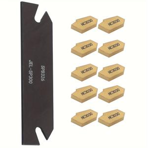 TEMU grooving 및 절단 도구