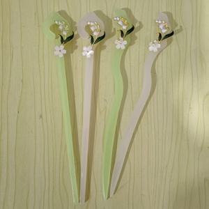 TEMU 중국풍 머리핀 4개 세트, 우아한 머리 젓가락, 여성용 전통 의상 머리 장식