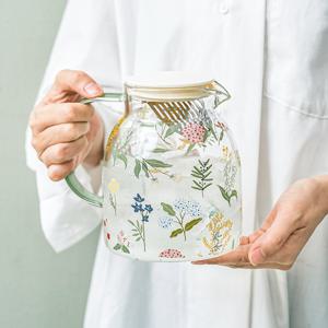 TEMU 재사용 가능한 필터가 특징인 두 가지 사이즈로 제공되는 패턴 투명 유리 찻잔입니다. 과일 차, 주스 및 음료에 적합합니다. 재활용 가능하며 내열성이 있어 크리스마스, 할로윈, 부활절, 하누카 선물로 이상적입니다.