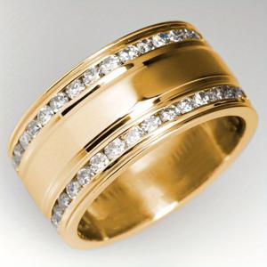 TEMU 14K 금도금 빈티지 구리 반지, 광택 표면, 큐빅 지르코니아로 제작, 남녀 모두에게 적합, 기념일, 생일, 파티, 휴가 주얼리, 모든 계절 및 발렌타인데이 선물로 완벽