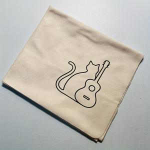 TEMU 기타, 베이스, 우쿨렐레, 바이올린, 첼로용 클리닝 천, 스웨이드 스타일 극세사 소재, 대형 사이즈, 얼룩 제거 및 먼지 제거에 적합, 사계절 사용 가능, 친구를 위한 완벽한 선물