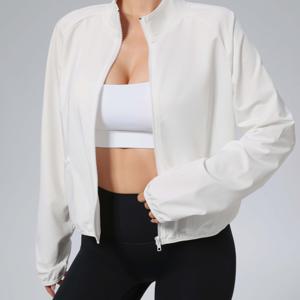 TEMU 여성용 풀집업 운동 재킷 - 풀집업 클로저, 스탠드 칼라 & 지퍼 포켓 - 올 시즌 짐, 러닝, 트레이닝, 캐주얼 아우터웨어 - 기계 세탁 가능, 짐웨어, 스포티 디자인, 하이스트레치 원단, 운동복, 세련된 디자인, 튼튼한 구조|짐웨어|헬스복