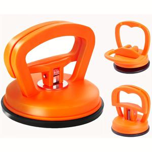 TEMU 차량 덴트 제거 도구 3종 세트, 차량 바디, 유리, 스크린, 타일을 위한 강력 흡착 컵, 간편한 물체 이동 및 덴트 제거를 위한 무도색 수리 키트