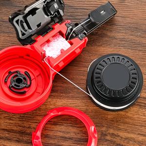 TEMU 헤비듀티 자동 연필 마커 - 자동 회전 분필 라인, 조절 가능한 라인 마커, 내구성 플라스틱 케이스, 바닥 레이아웃, 타일 시공, 목공용