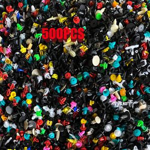 TEMU 500pcs 범용 혼합 자동 패스너, 자동차 펜더 푸시 리테이너 핀 리벳 범퍼-자동차 범퍼, 도어 패널 및 라이너 설치에 적합